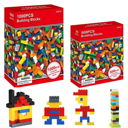 Children's Building Blocks - Bulk Creative DIY Set | Urban Classic Educational Toy - ZOOMNSTORE