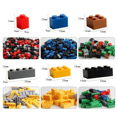 Children's Building Blocks - Bulk Creative DIY Set | Urban Classic Educational Toy - ZOOMNSTORE
