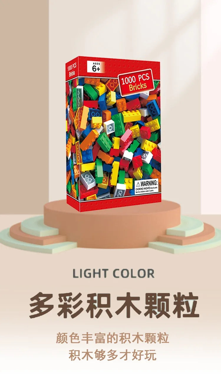 Children's Building Blocks - Bulk Creative DIY Set | Urban Classic Educational Toy - ZOOMNSTORE