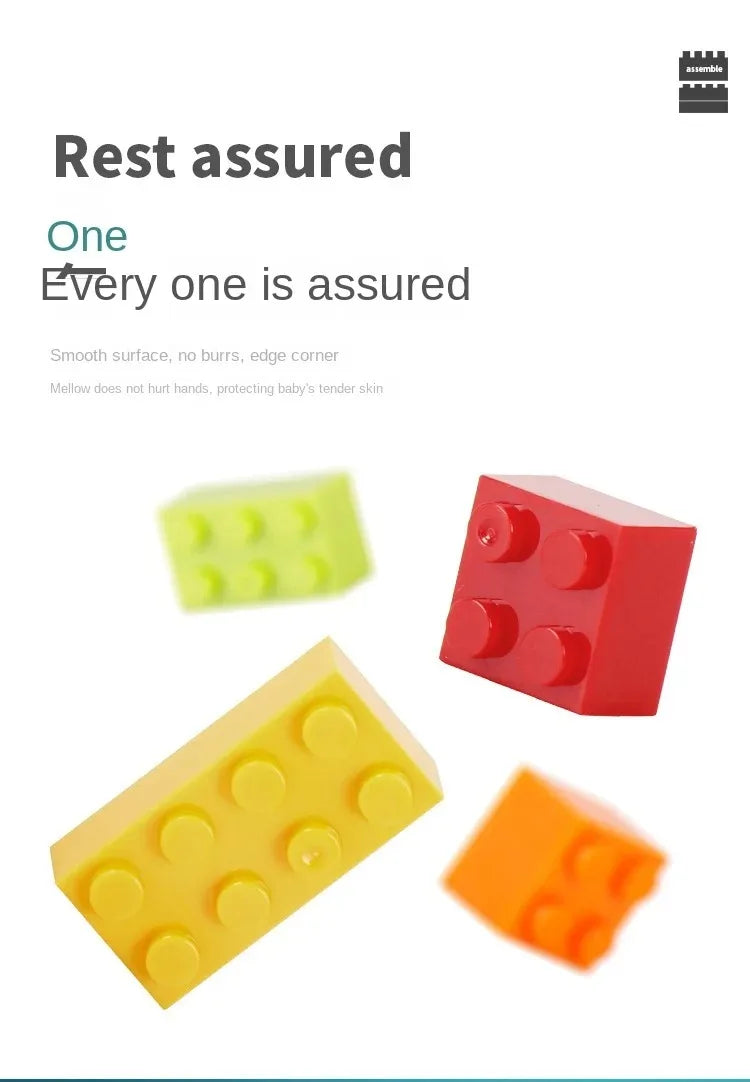 Children's Building Blocks - Bulk Creative DIY Set | Urban Classic Educational Toy - ZOOMNSTORE