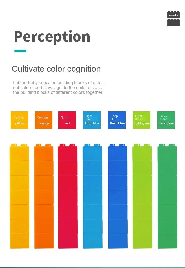 Children's Building Blocks - Bulk Creative DIY Set | Urban Classic Educational Toy - ZOOMNSTORE