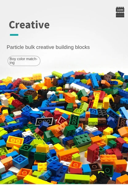 Children's Building Blocks - Bulk Creative DIY Set | Urban Classic Educational Toy - ZOOMNSTORE