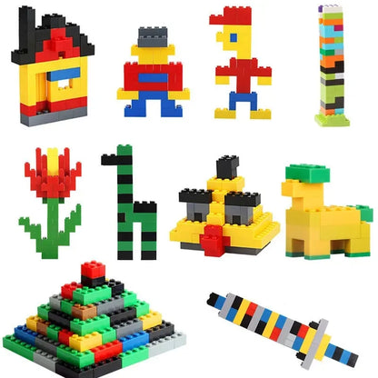 Children's Building Blocks - Bulk Creative DIY Set | Urban Classic Educational Toy - ZOOMNSTORE
