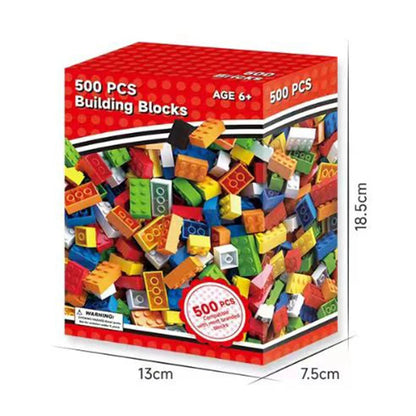 Children's Building Blocks - Bulk Creative DIY Set | Urban Classic Educational Toy - ZOOMNSTORE