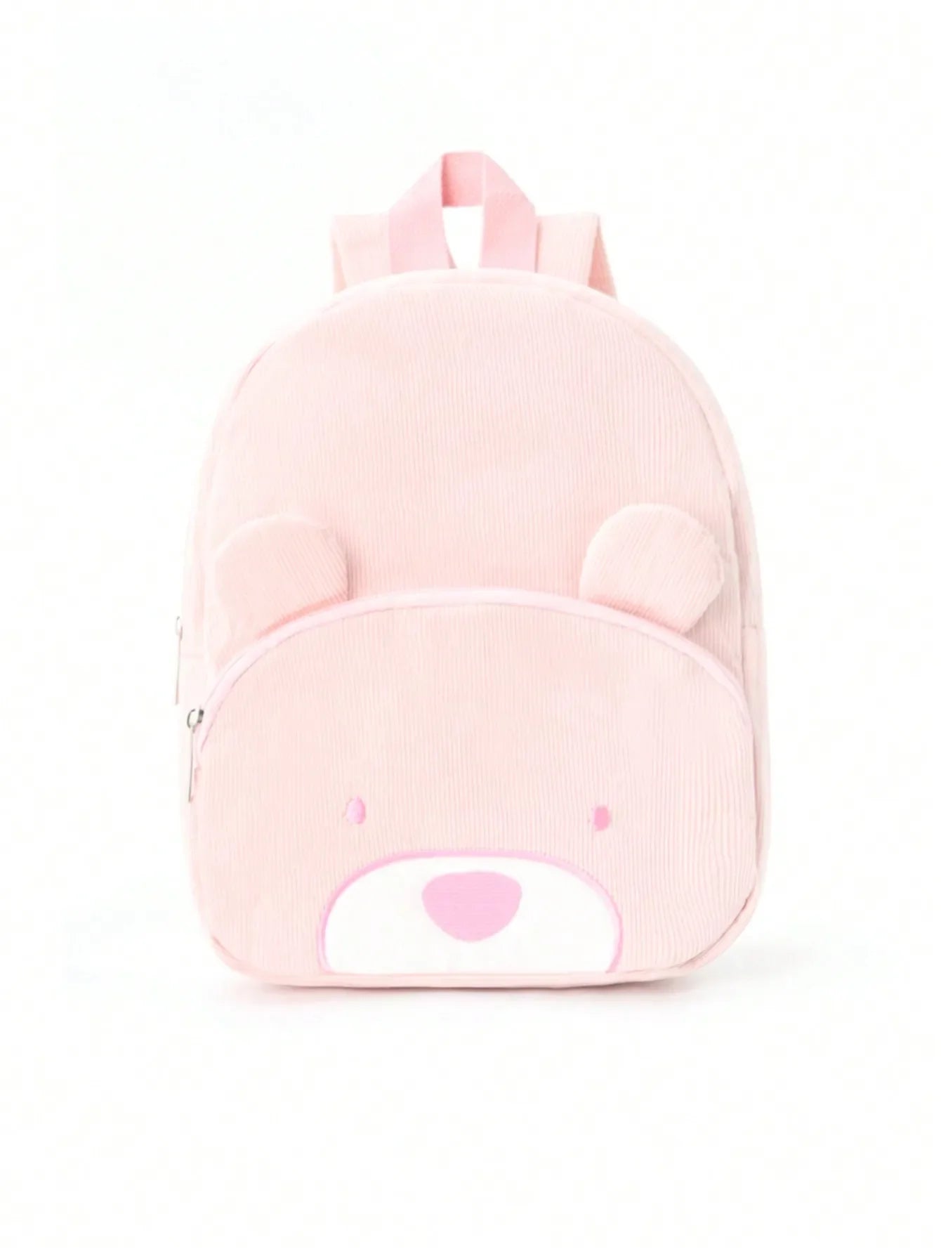 Cute Cartoon Bear Corduroy Backpack - Kids Kindergarten School Bag - ZOOMNSTORE