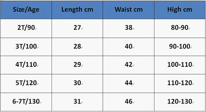 Children's Cotton Shorts - Boys Casual Summer Pants With Elastic Waist, Loose Fit - ZOOMNSTORE