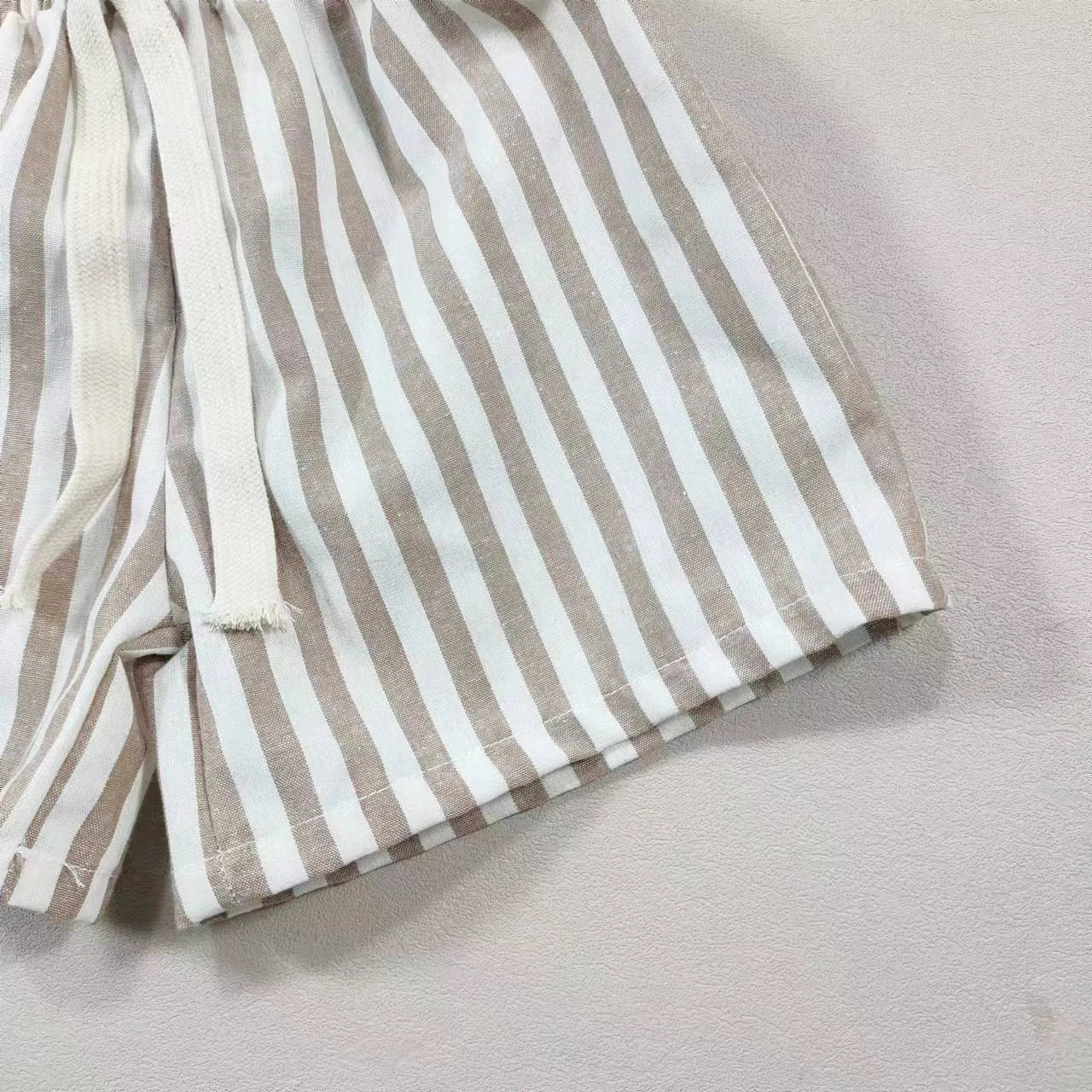 Children's Cotton Shorts - Boys Casual Summer Pants With Elastic Waist, Loose Fit - ZOOMNSTORE