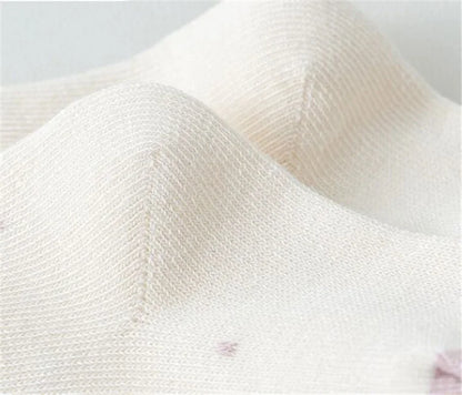 Lawadka Children's Girls Socks Cotton Dot Solid Kids Girl Sock Fashion Princess Baby Socks For Girls   Autumn Winter 0-12Years - ZOOMNSTORE