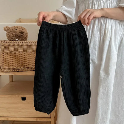 Childrens Anti-Mosquito Pants - Loose Summer Bloomers for Kids - ZOOMNSTORE