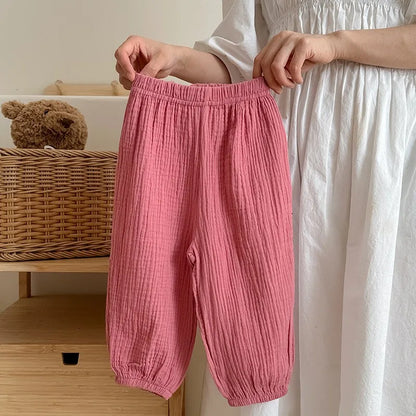 Childrens Anti-Mosquito Pants - Loose Summer Bloomers for Kids - ZOOMNSTORE