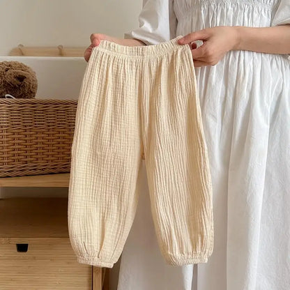Childrens Anti-Mosquito Pants - Loose Summer Bloomers for Kids - ZOOMNSTORE