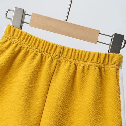 Children's Summer Shorts - Unisex Kids Hot Pants With Elastic Waist, Casual Polyester - ZOOMNSTORE