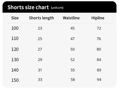 Children's Summer Shorts - Unisex Kids Hot Pants With Elastic Waist, Casual Polyester - ZOOMNSTORE