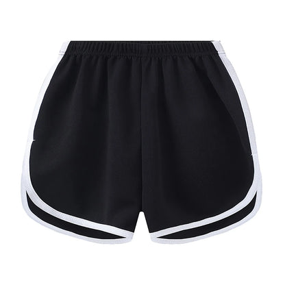 Children's Summer Shorts - Unisex Kids Hot Pants With Elastic Waist, Casual Polyester - ZOOMNSTORE