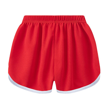 Children's Summer Shorts - Unisex Kids Hot Pants With Elastic Waist, Casual Polyester - ZOOMNSTORE