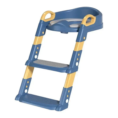 Children's Toilet Stool – Foldable Foot Stool & Multi-Functional Potty Training Ladder for Kids - ZOOMNSTORE