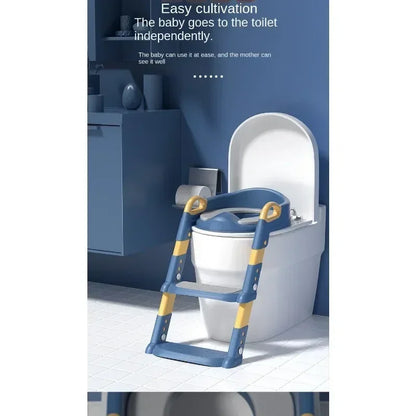 Children's Toilet Stool – Foldable Foot Stool & Multi-Functional Potty Training Ladder for Kids - ZOOMNSTORE