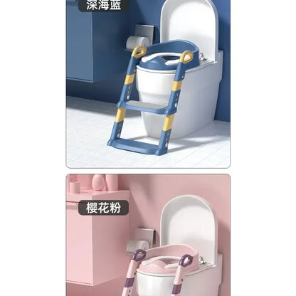Children's Toilet Stool – Foldable Foot Stool & Multi-Functional Potty Training Ladder for Kids - ZOOMNSTORE
