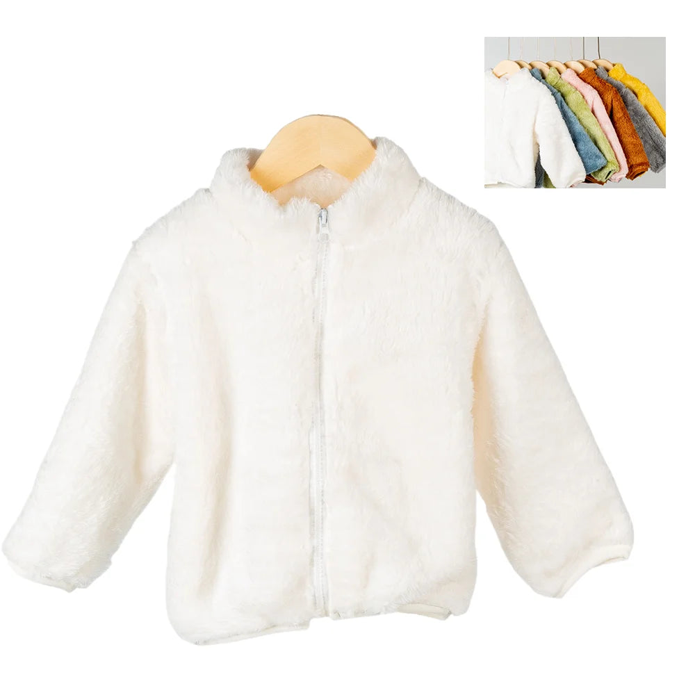Children's Winter Jacket - Toddler Outdoor Zipper Coat | Heavyweight Kids Warm Coat - ZOOMNSTORE