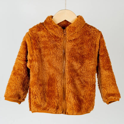 Children's Winter Jacket - Toddler Outdoor Zipper Coat | Heavyweight Kids Warm Coat - ZOOMNSTORE