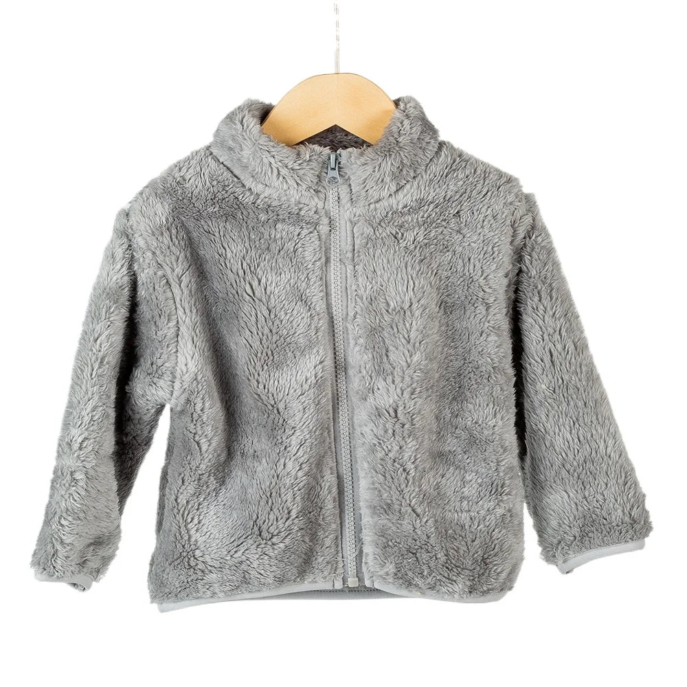 Children's Winter Jacket - Toddler Outdoor Zipper Coat | Heavyweight Kids Warm Coat - ZOOMNSTORE
