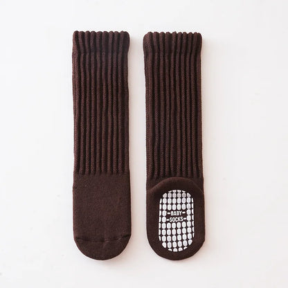 Children's Socks For Boys Girls Winter Thick Warm Newborn Baby Knee High Long Socks Fashion Kids Toddler Sock Anti slip 0-4Years - ZOOMNSTORE