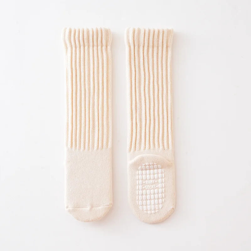 Children's Socks For Boys Girls Winter Thick Warm Newborn Baby Knee High Long Socks Fashion Kids Toddler Sock Anti slip 0-4Years - ZOOMNSTORE
