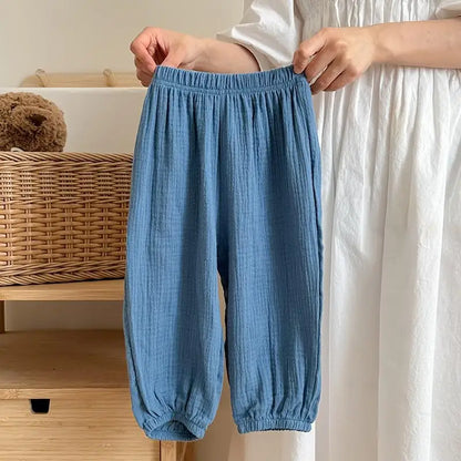 Childrens Anti-Mosquito Pants - Loose Summer Bloomers for Kids - ZOOMNSTORE