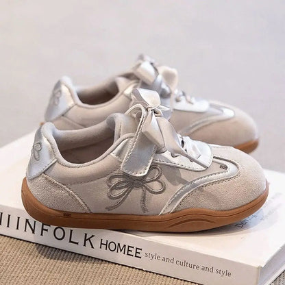 Childrens Board Shoes - Casual Gold Sneakers for Boys  Girls - ZOOMNSTORE