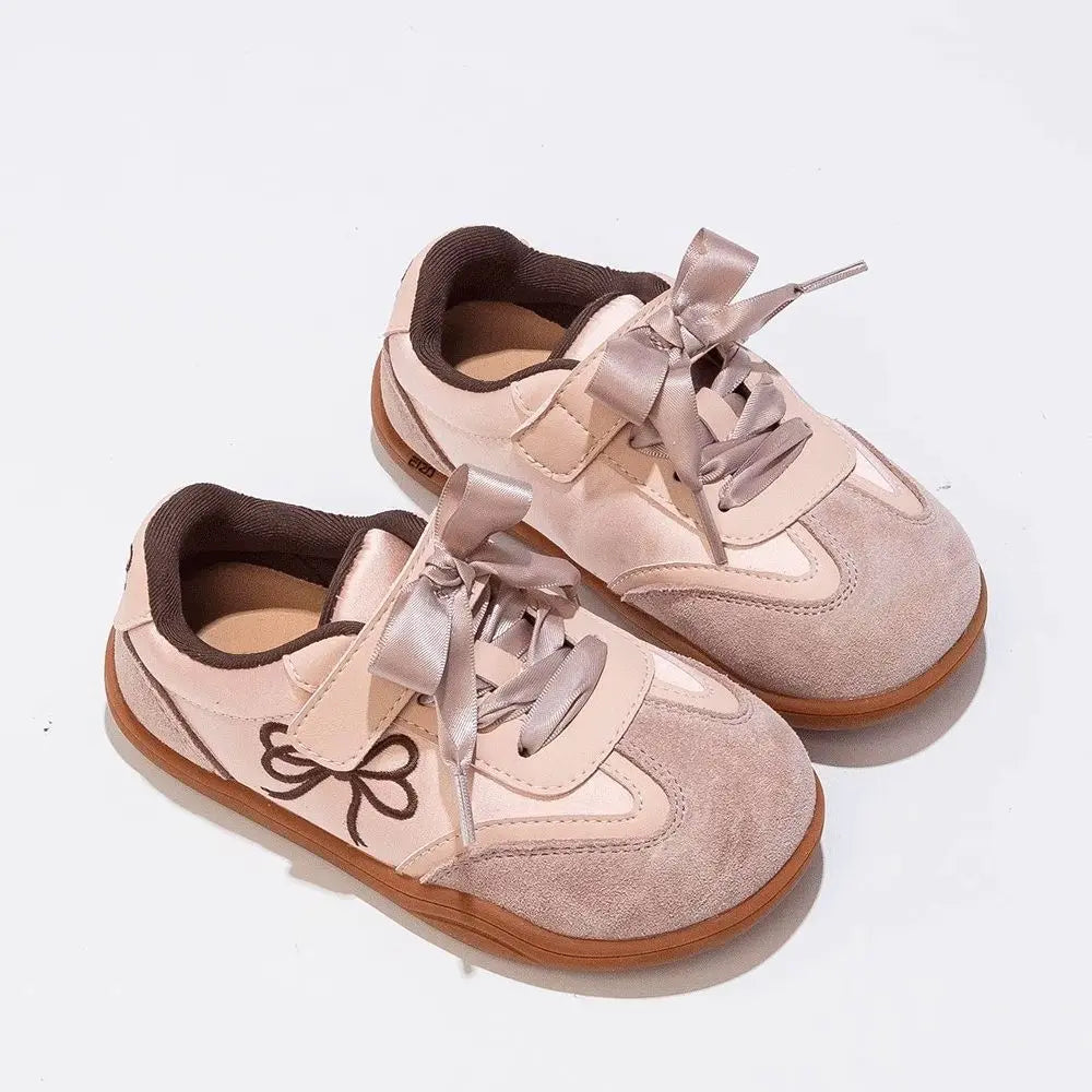 Childrens Board Shoes - Casual Gold Sneakers for Boys  Girls - ZOOMNSTORE