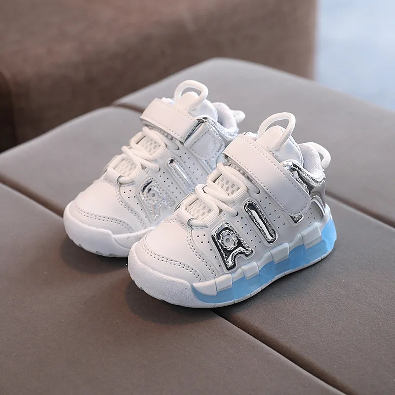 Childrens Casual Fashion Shoes - Breathable Soft Soled Sports Shoes for Ages 1-6 - ZOOMNSTORE