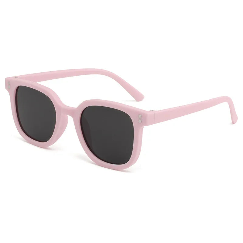 Childrens Designer Square Sunglasses - UV400 Outdoor Eyewear for Boys and Girls - ZOOMNSTORE