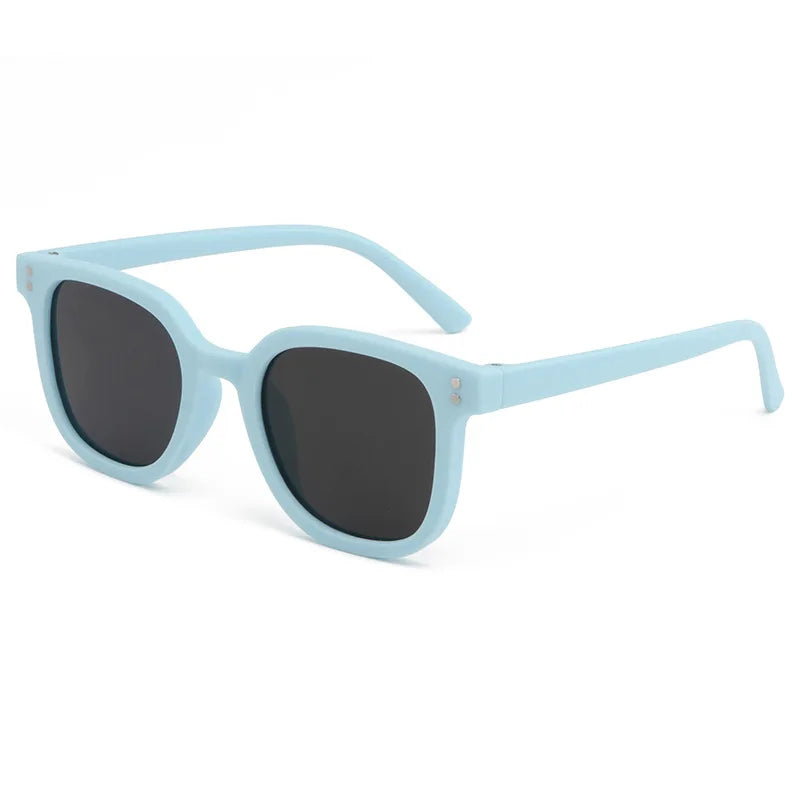 Childrens Designer Square Sunglasses - UV400 Outdoor Eyewear for Boys and Girls - ZOOMNSTORE