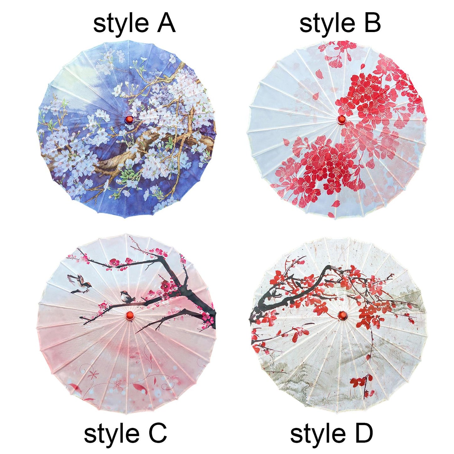 Chinese Oiled Paper Umbrella Japanese Women Decorative Umbrella for Costumes Photography Bridesmaids Party Scenery - ZOOMNSTORE