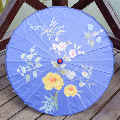 Chinese Oiled Paper Umbrella Japanese Women Decorative Umbrella for Costumes Photography Bridesmaids Party Scenery - ZOOMNSTORE