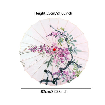 Chinese Oiled Paper Umbrella Japanese Women Decorative Umbrella for Costumes Photography Bridesmaids Party Scenery - ZOOMNSTORE