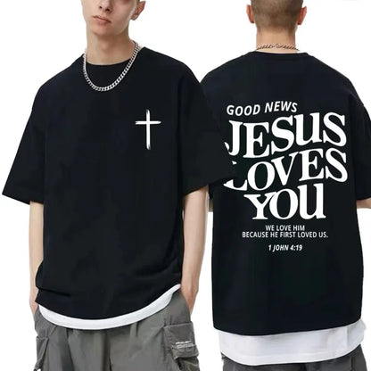 Faith Over Fear Dove T-Shirt - Casual Oversized Cotton Tee for Men  Women - ZOOMNSTORE