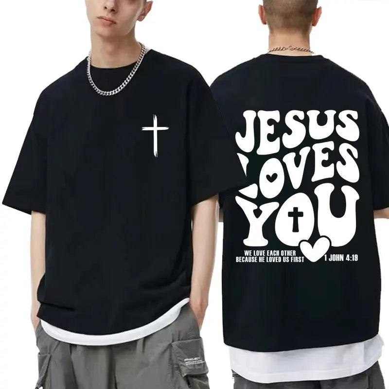 Faith Over Fear Dove T-Shirt - Casual Oversized Cotton Tee for Men  Women - ZOOMNSTORE