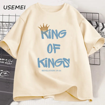 King of Kings T-Shirt - Christian Streetwear for Men and Women - ZOOMNSTORE