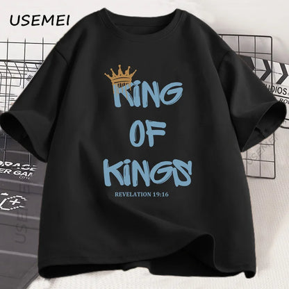 King of Kings T-Shirt - Christian Streetwear for Men and Women - ZOOMNSTORE