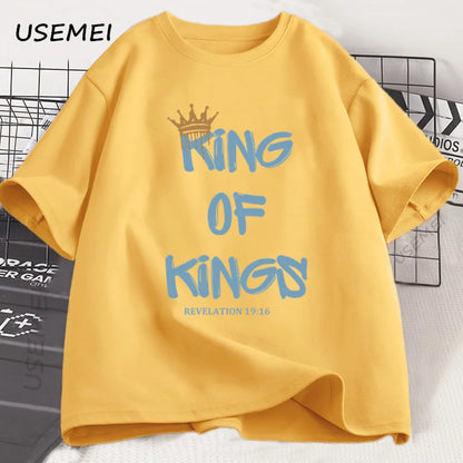 King of Kings T-Shirt - Christian Streetwear for Men and Women - ZOOMNSTORE