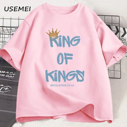 King of Kings T-Shirt - Christian Streetwear for Men and Women - ZOOMNSTORE
