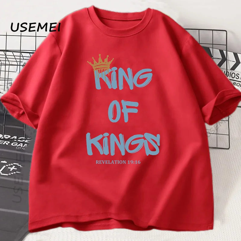 King of Kings T-Shirt - Christian Streetwear for Men and Women - ZOOMNSTORE