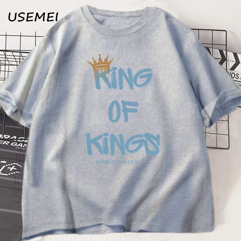 King of Kings T-Shirt - Christian Streetwear for Men and Women - ZOOMNSTORE