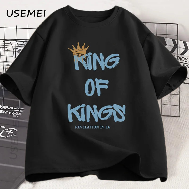 King of Kings T-Shirt - Christian Streetwear for Men and Women - ZOOMNSTORE