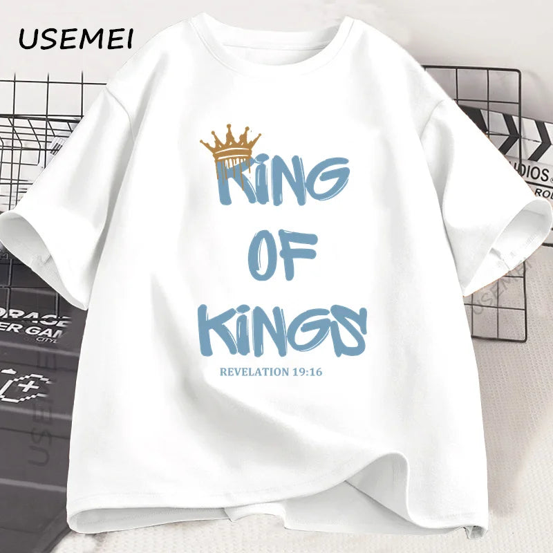 King of Kings T-Shirt - Christian Streetwear for Men and Women - ZOOMNSTORE