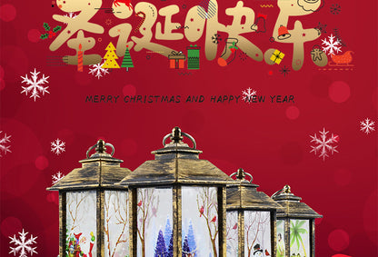 Snowman Night Lamp - Christmas Table Decor for Elderly - ZOOMNSTORE