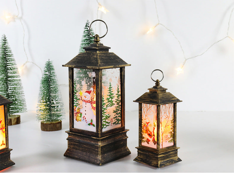 Snowman Night Lamp - Christmas Table Decor for Elderly - ZOOMNSTORE