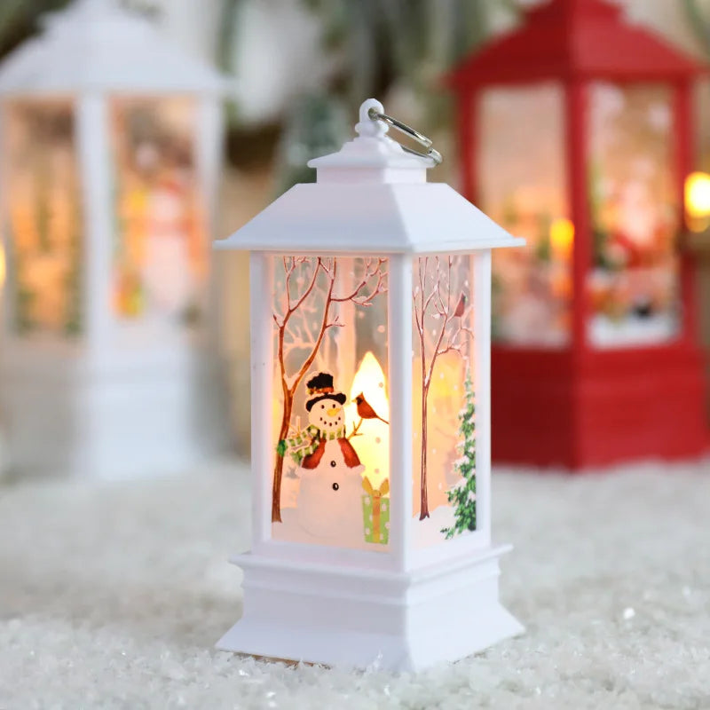 Snowman Night Lamp - Christmas Table Decor for Elderly - ZOOMNSTORE