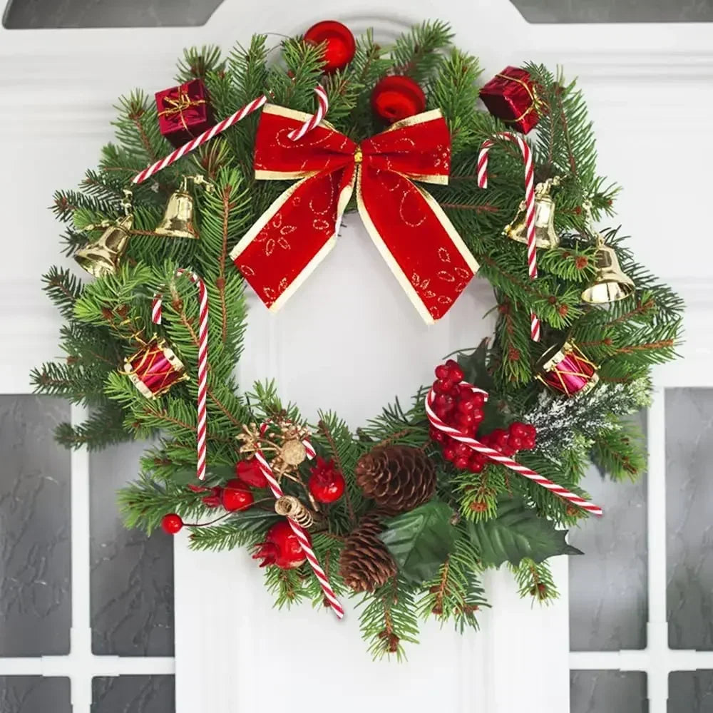 Christmas Candy Cane Ornaments - Plastic Tree Hanging Decorations 10010 Pcs - ZOOMNSTORE